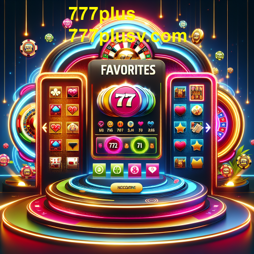 Descubra a Categoria 'Favoritos' no 777plus